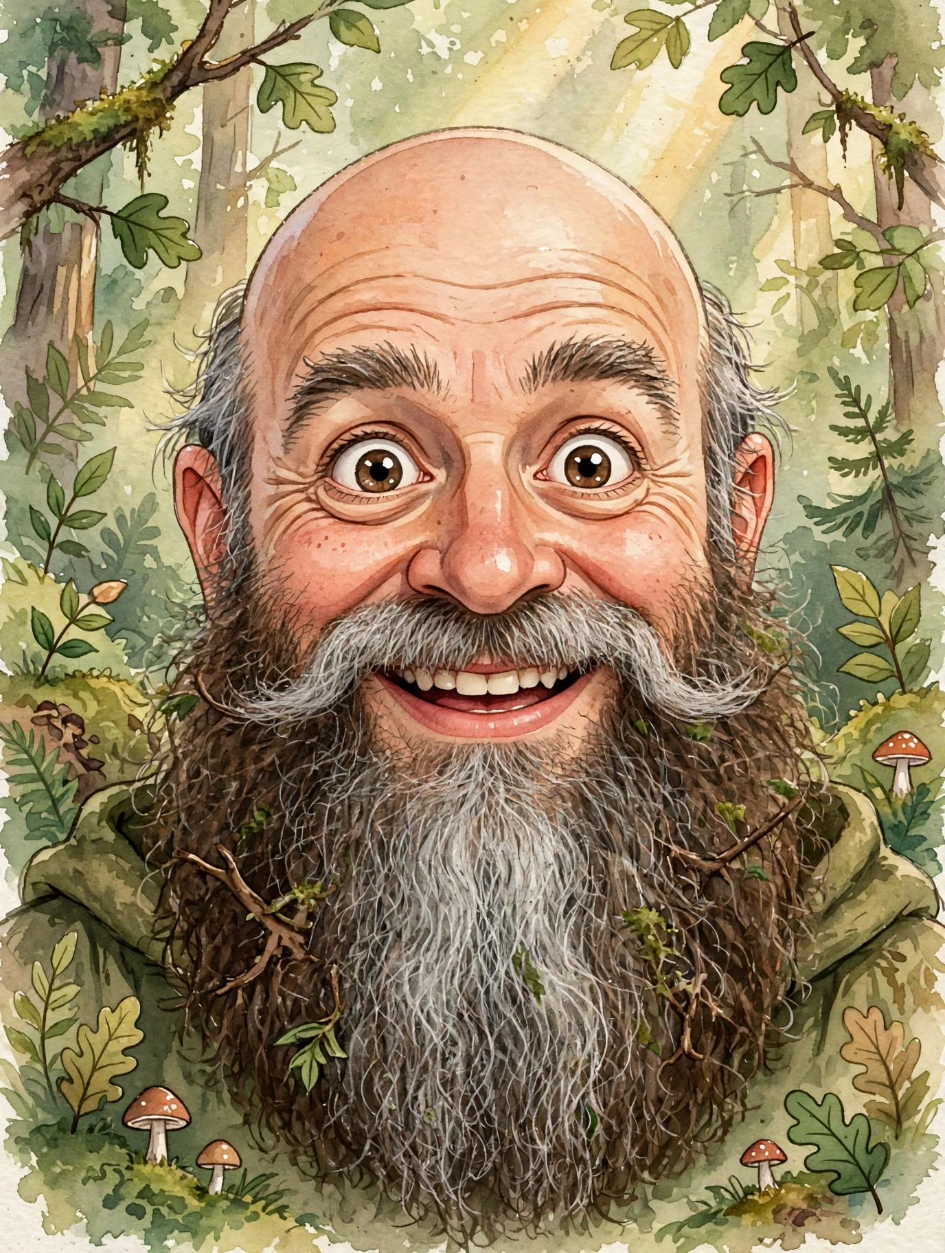Wildman — caricature of Rob Wilderman